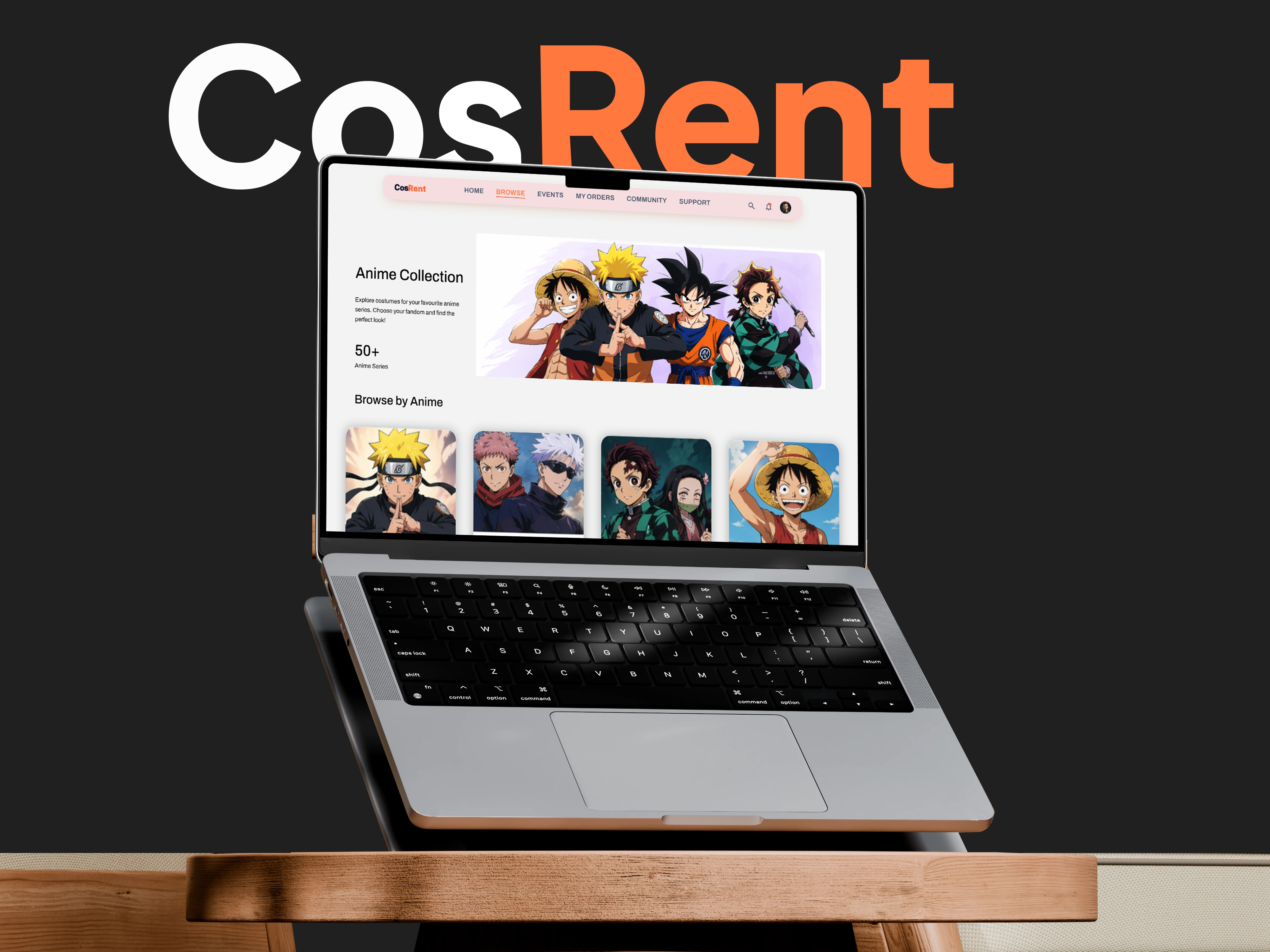 CosRent project preview